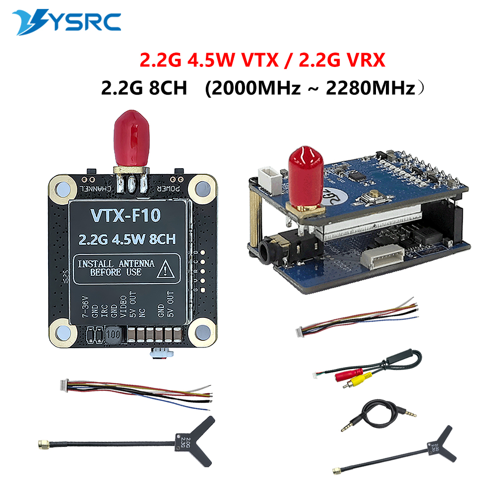 2.0-2.2G 4.5W VTX 8CH FPV Vide - Fpv Drone Receiver recension och pris