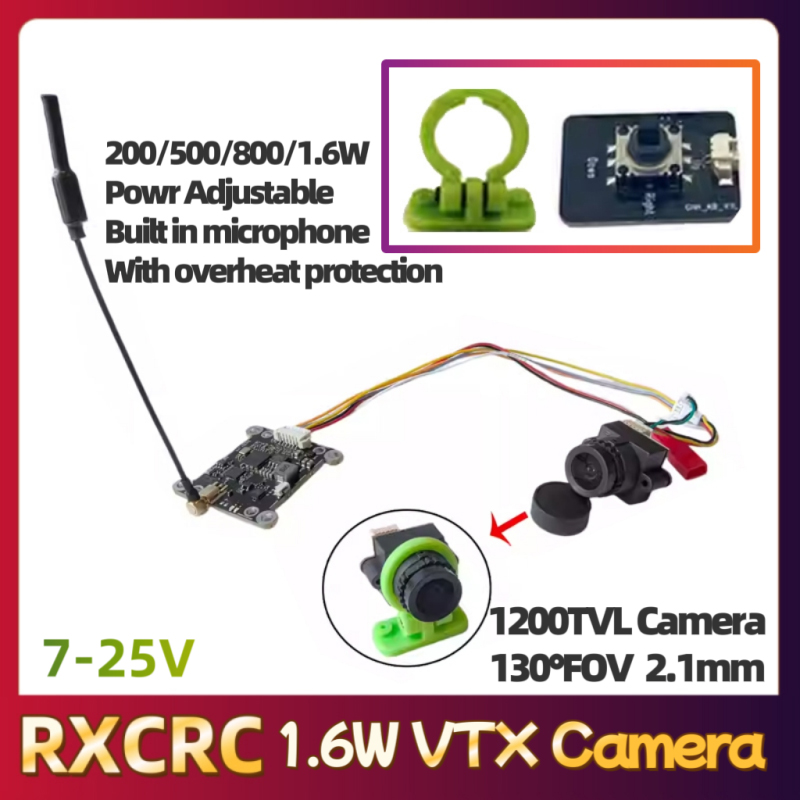 RXCRC 5.8G Module 48CH 1.6W VT - Fpv Drone Receiver recension och pris