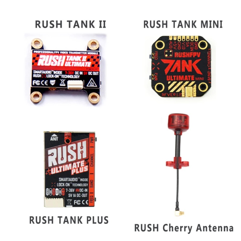 RUSH TANK Ultimate II/Mini/PLU - Fpv Drone Receiver recension och pris