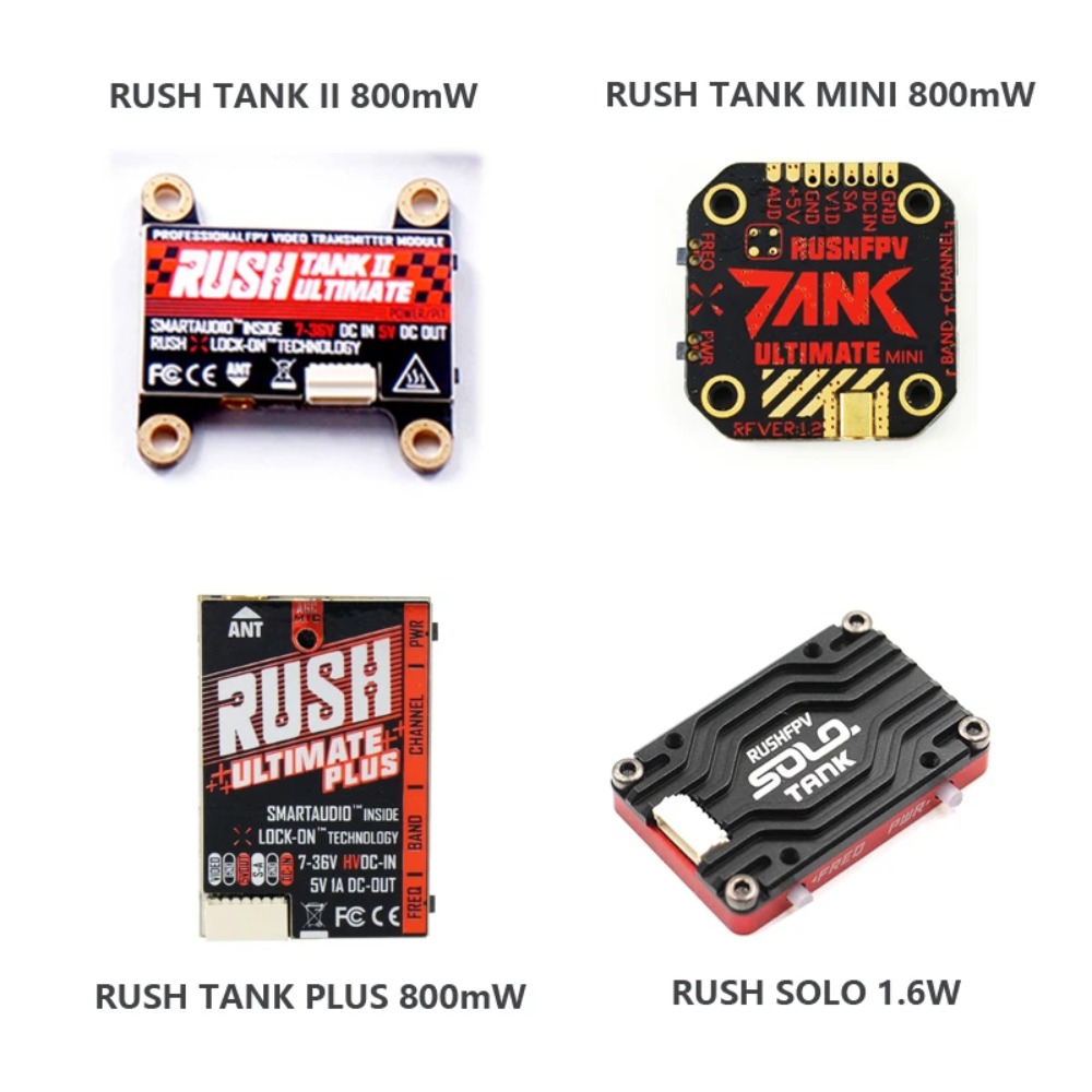 RUSH TANK Ultimate II/Mini/PLU - Fpv Drone Receiver recension och pris