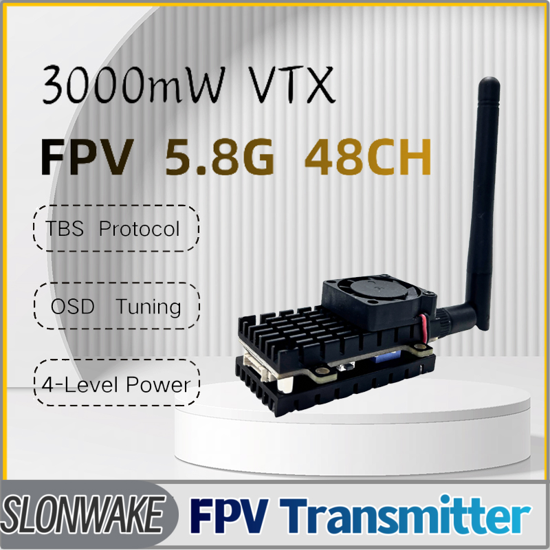 SLONWAKE 5.8G 3000mW Simulatio - Fpv Drone Receiver recension och pris